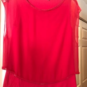 4/$25 ELIE TAHARI LAYERED TOP!